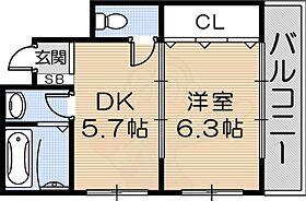 ハイツオリーブ  ｜ 兵庫県尼崎市浜田町２丁目（賃貸アパート1DK・2階・28.82㎡） その2