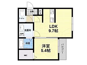 CROUD開明町  ｜ 兵庫県尼崎市開明町１丁目（賃貸アパート1LDK・1階・36.12㎡） その2