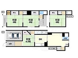 大庄中通2丁目ガレージ付き貸家 1階/-