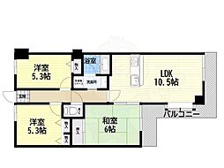 パレスエクセル新伊丹 6階/-