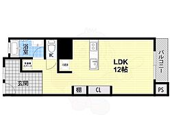 マンション大谷 1LDKの間取図画像