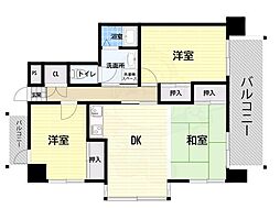 グランピアイースト 2SDKの間取図画像