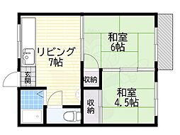 橋本ハイツ 2階/-