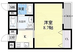 カサラーテ西難波 3階/-
