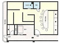 レインボープラザ志ビル21の間取図画像