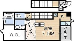 ルシエール東難波 2階