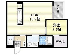 REGALEST武庫川 2階