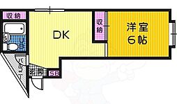 百舌鳥八幡駅 3.4万円