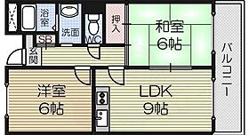 高師浜シーサイドマンション2  ｜ 大阪府高石市高師浜４丁目（賃貸マンション2LDK・3階・50.00㎡） その2