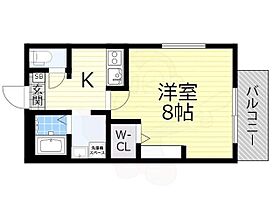 大阪府堺市西区鳳北町８丁（賃貸マンション1K・1階・26.55㎡） その2