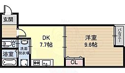 間取図画像 1DK