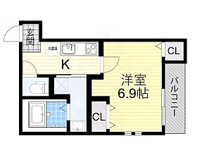 大阪府堺市西区浜寺諏訪森町中２丁158番（賃貸アパート1K・2階・27.21㎡） その2