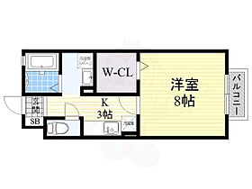 大阪府堺市北区百舌鳥西之町２丁535番4号（賃貸アパート1K・1階・30.03㎡） その2