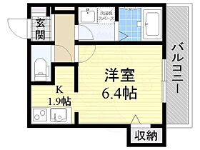 大阪府堺市堺区三宝町３丁211番（賃貸アパート1R・2階・25.38㎡） その2