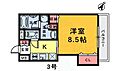 住吉橋TKハイツ8階6.1万円