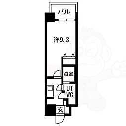 間取図画像 1K