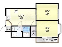 かくお第3マンション 2階