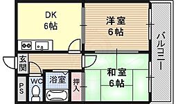 間取図画像 2DK