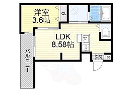 シーエムアンイースト 1階/-