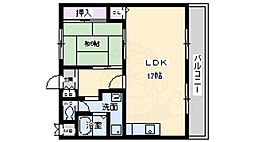 ロータスプラザ 1LDKの間取図画像