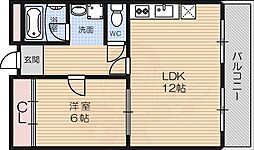 ライフステージ大仙 1LDKの間取図画像