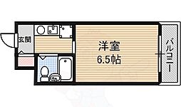 メゾンリオ 1Kの間取図画像