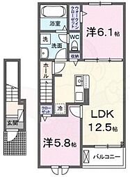 ゾーナ・ヴェルデ2番館 2階/-