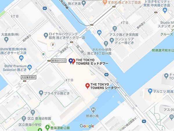 THE TOKYO TOWERS MID TOWER 305｜東京都中央区勝どき６丁目(賃貸マンション3LDK・3階・87.89㎡)の写真 その17