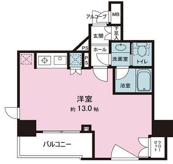 クオリア銀座 812｜東京都中央区銀座７丁目(賃貸マンション1R・8階・32.23㎡)の写真 その2