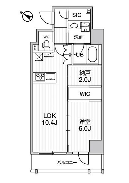 ステージグランデ日本橋人形町 507｜東京都中央区日本橋人形町２丁目(賃貸マンション1SLDK・5階・42.61㎡)の写真 その2