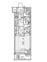 ザ・プレミアムキューブG潮見 113 ｜ 東京都江東区潮見２丁目10-25（賃貸マンション1K・1階・25.62㎡） その2