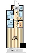 エコロジー潮見レジデンス 603 ｜ 東京都江東区潮見２丁目1-5（賃貸マンション1K・6階・21.20㎡） その2