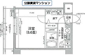 ティモーネプレミアム押上イースト 106 ｜ 東京都墨田区立花３丁目18-2（賃貸マンション1K・1階・25.80㎡） その2