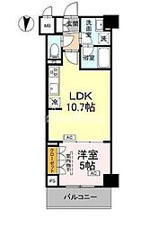 江東区枝川3丁目マンション 1LDKの間取図画像