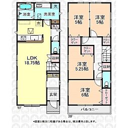 東武東上線 志木駅 バス16分 上宗岡四丁目下車 徒歩1分