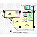 西武東大和ハイツ3階4,280万円