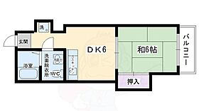 京都府京都市右京区太秦森ケ前町（賃貸マンション1DK・4階・30.00㎡） その2