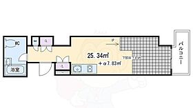 京都府京都市上京区東堀川通椹木町上る五町目（賃貸マンション1R・2階・25.34㎡） その2