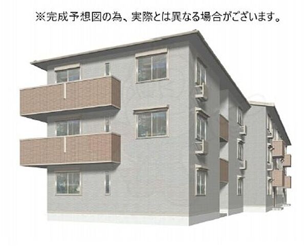 (仮称)D-ROOM折戸町 ｜京都府京都市右京区嵯峨折戸町(賃貸アパート2LDK・3階・52.77㎡)の写真 その1