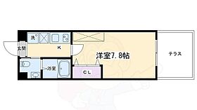 京都府京都市北区衣笠北高橋町（賃貸マンション1K・1階・22.55㎡） その2