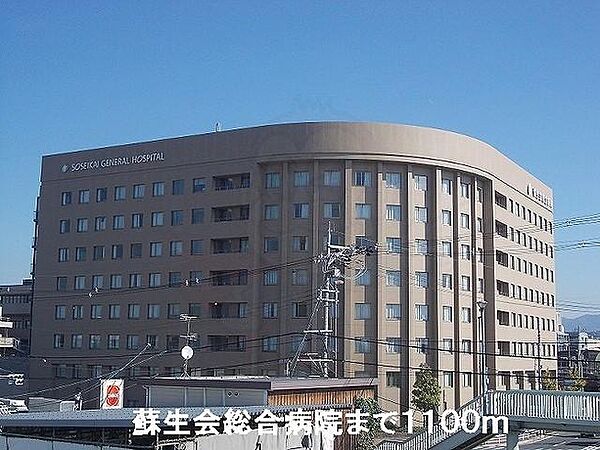 画像7:蘇生会総合病院まで1100m