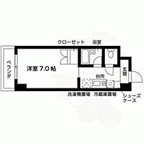 京都府京都市中京区壬生御所ノ内町（賃貸マンション1K・2階・19.44㎡） その2