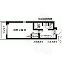 京都府京都市南区東九条中御霊町（賃貸マンション1K・2階・25.50㎡） その2