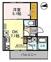 ブリランテ山ノ内 202 ｜ 京都府京都市右京区山ノ内赤山町（賃貸アパート1DK・2階・32.15㎡） その2