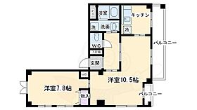 京都府京都市左京区田中下柳町（賃貸マンション1LDK・5階・51.11㎡） その2