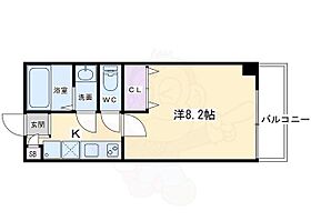 京都府京都市上京区末之口町（賃貸マンション1K・1階・23.87㎡） その2