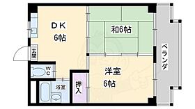 京都府京都市北区上賀茂朝露ケ原町（賃貸マンション2DK・3階・37.26㎡） その2