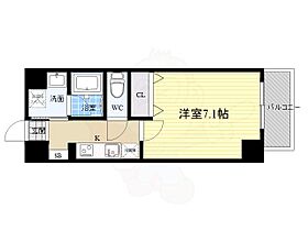 京都府京都市左京区一乗寺北大丸町（賃貸マンション1K・1階・25.24㎡） その2