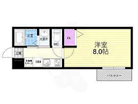 京都府京都市北区平野宮本町（賃貸マンション1K・2階・22.00㎡） その2