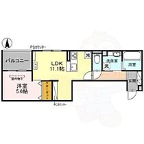 （仮称）Ｄ-ｒｏｏｍ京都市下京区東魚屋町 302 ｜ 京都府京都市下京区六条通室町東入東魚屋町（賃貸アパート1LDK・3階・43.21㎡） その2